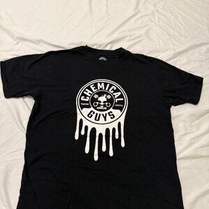 Chemical Guys T Shirt mens Large Black